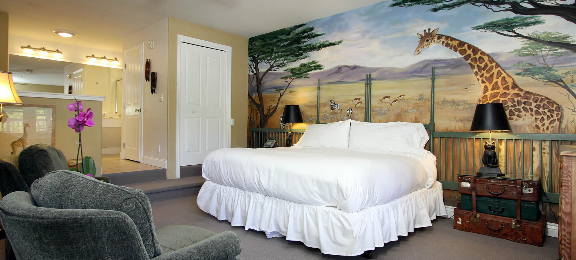 Sonoma Wine Country B&B | Safari Room | Inn At Occidental Sonoma County